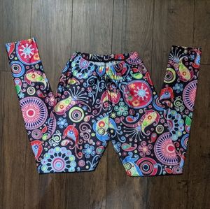 EUC Lotus Leggings - Psychedelic Paisley